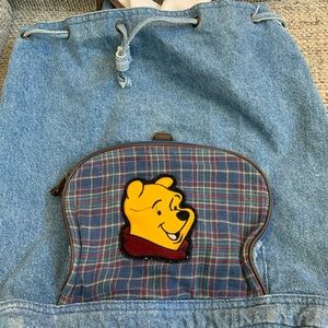 Vintage 1990 Winnie the Pooh backpack